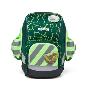 Ergobag - Side Pocket Fermuar Seti With Reflective Green