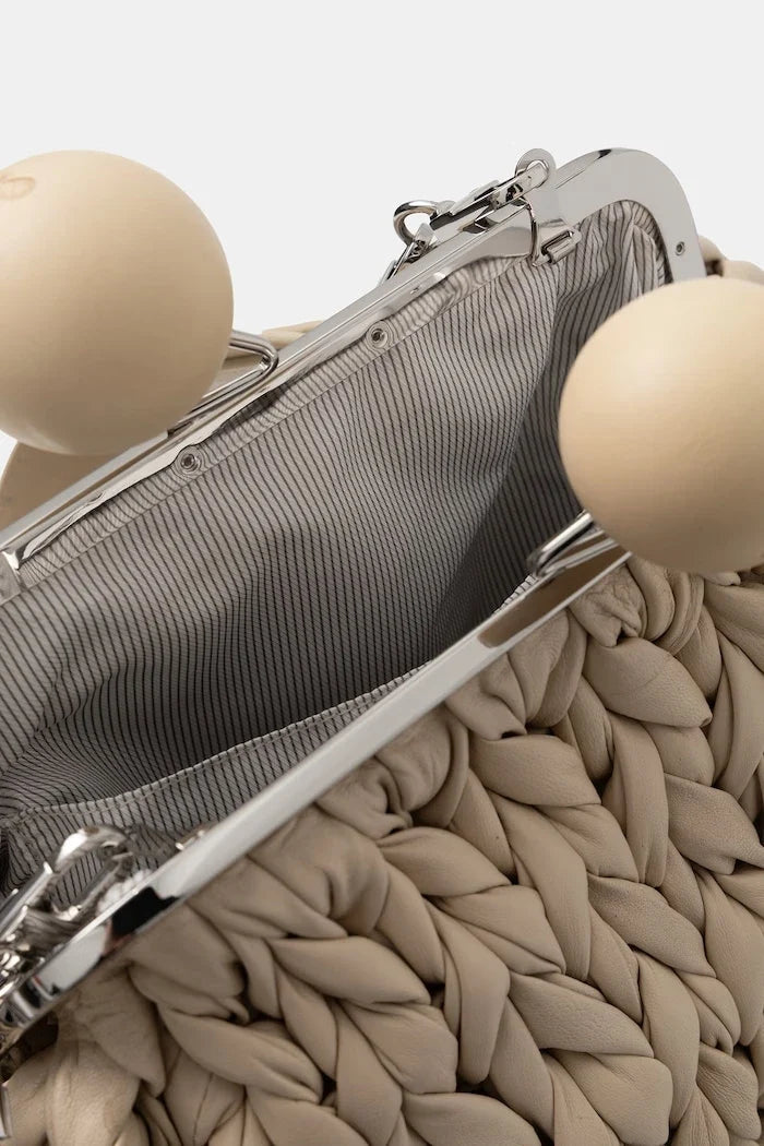 Weekend Max Mara kadın deri crossbody çanta ALIBERO