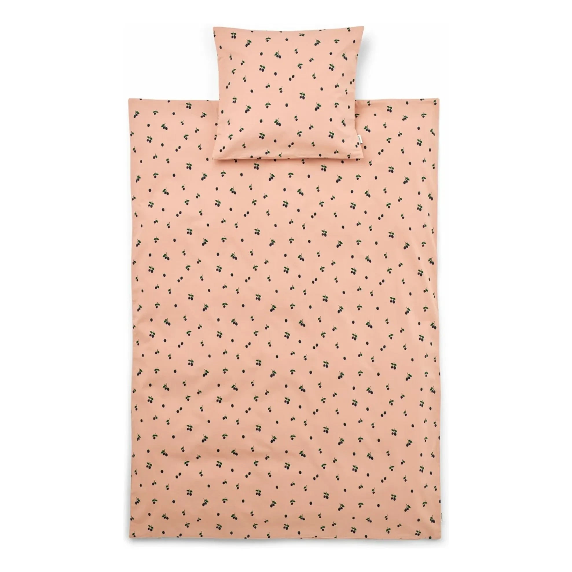 Liewood - Organic Cotton Duvet Cover Set | Berry/Pale Tuscany
