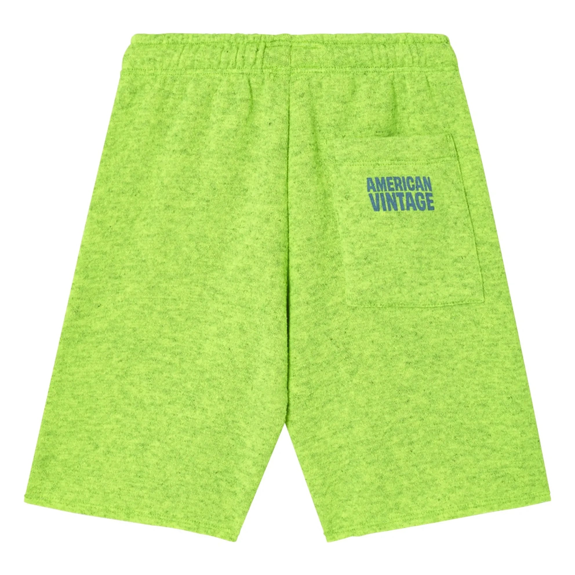 American Vintage - Evona Jogger Shorts | Fluorescent yellow