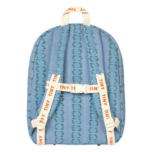 Tinycottons - Denim Floral Backpack | Blue