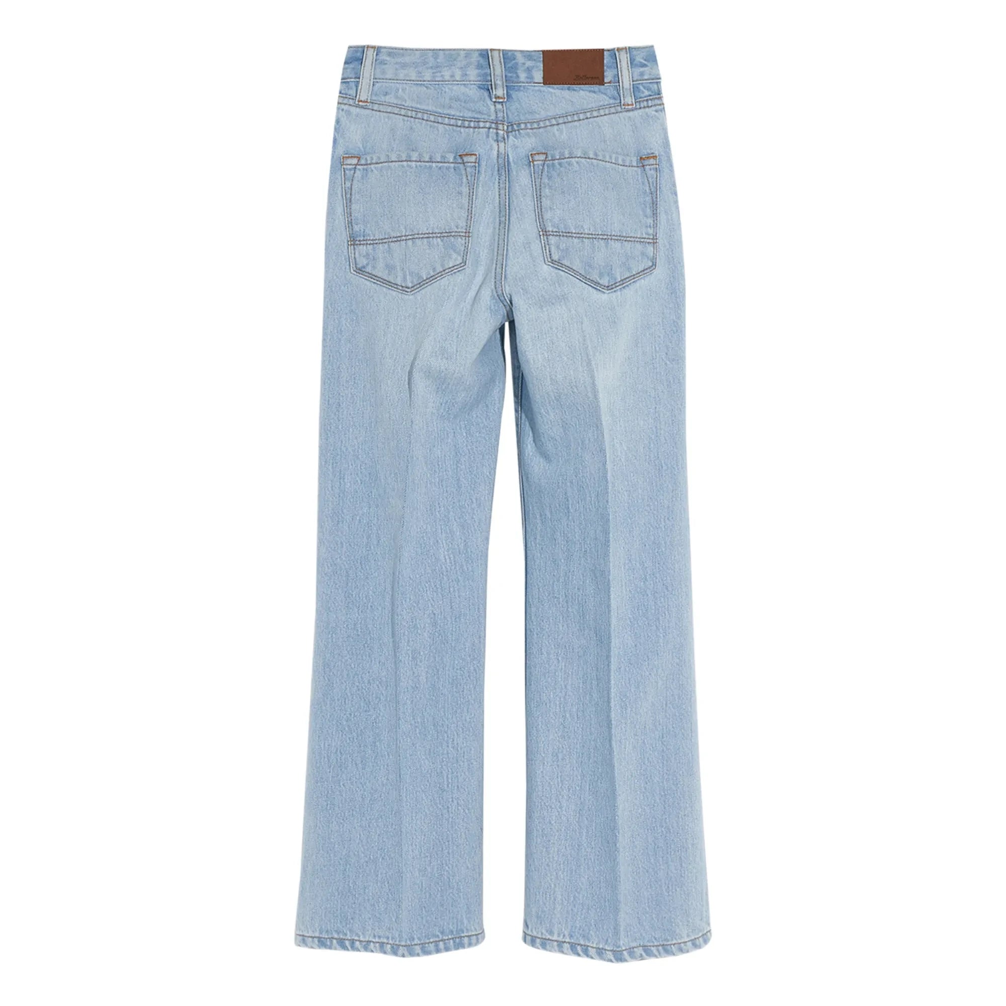 Bellerose - Wide Leg Gardenia Jeans | Bleached Denim