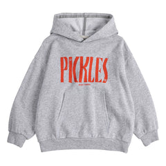 Bobo Choses - Pickles Organic Cotton Hoodie | Gray Melange