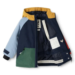 Liewood - Kalle Colorblock Ski Jacket Made from Recycled Fibers | Navy