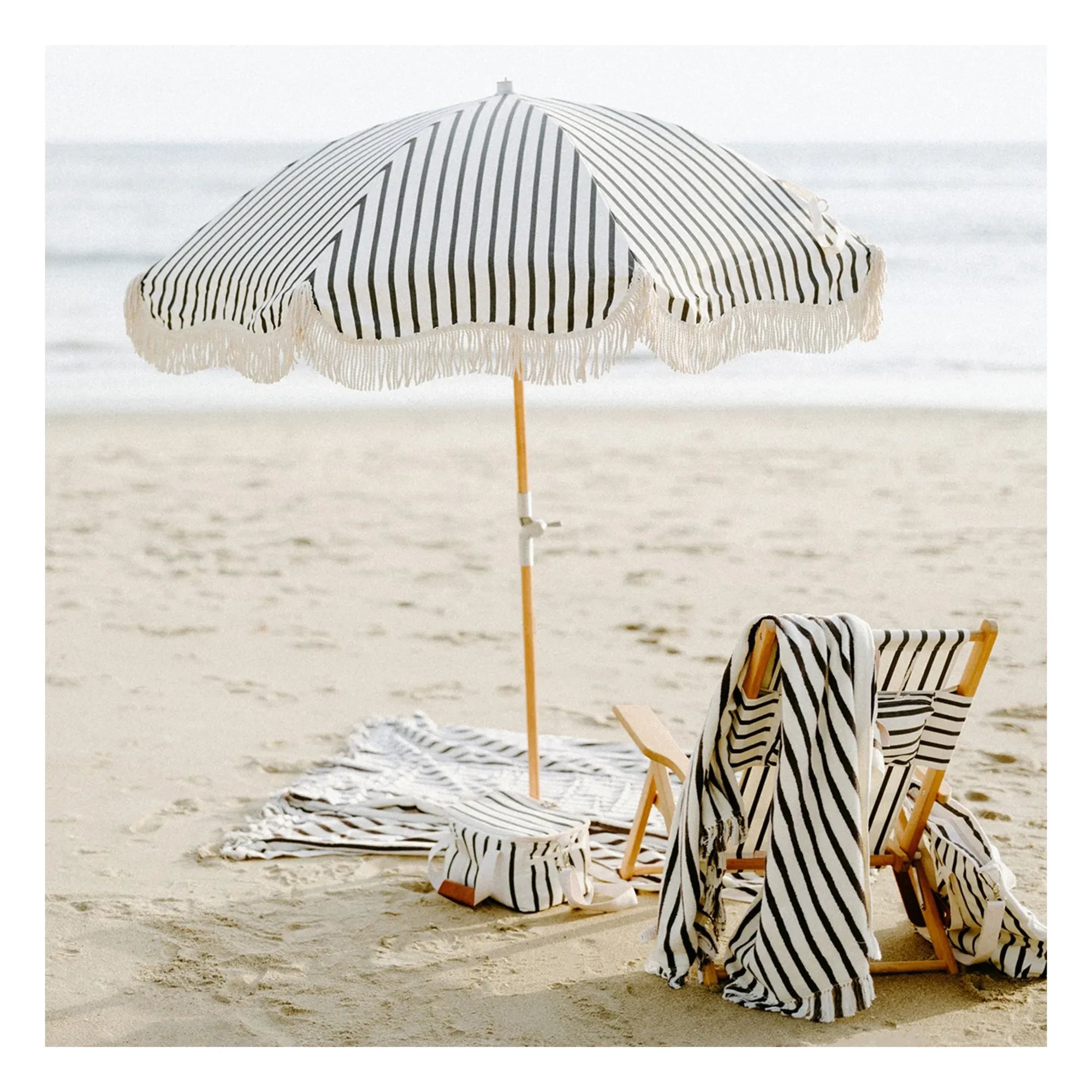 Business & Pleasure Co. - Beach Towel | Black