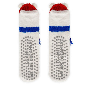 Legami - Adult Christmas Slipper Socks Polar Bear - A Perfect Fit!