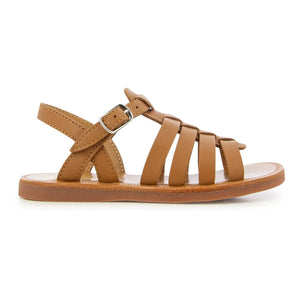 Pom d'Api - Plagette Lace-up Sandals | Camel