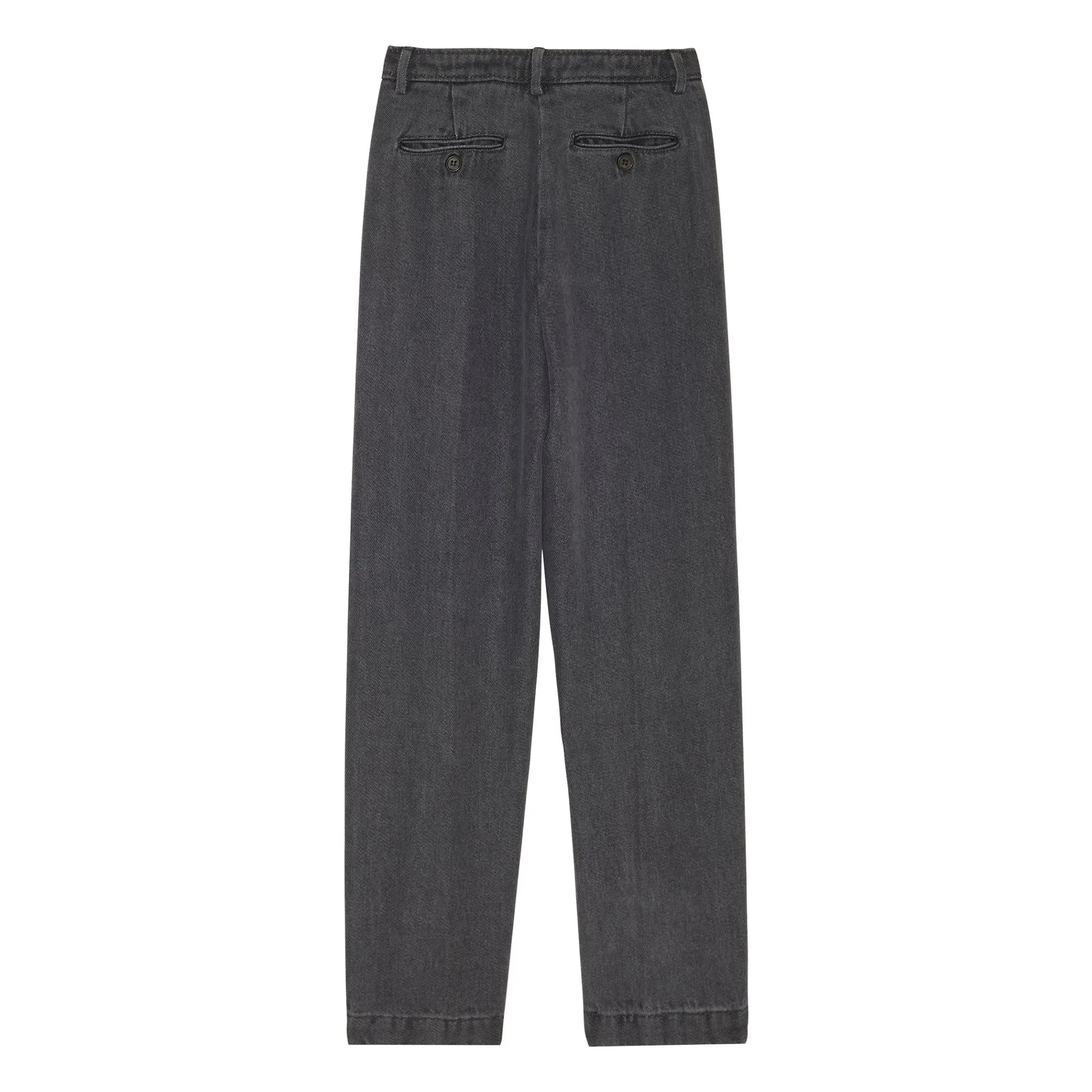 Hartford - Polished Denim Pants | Gray