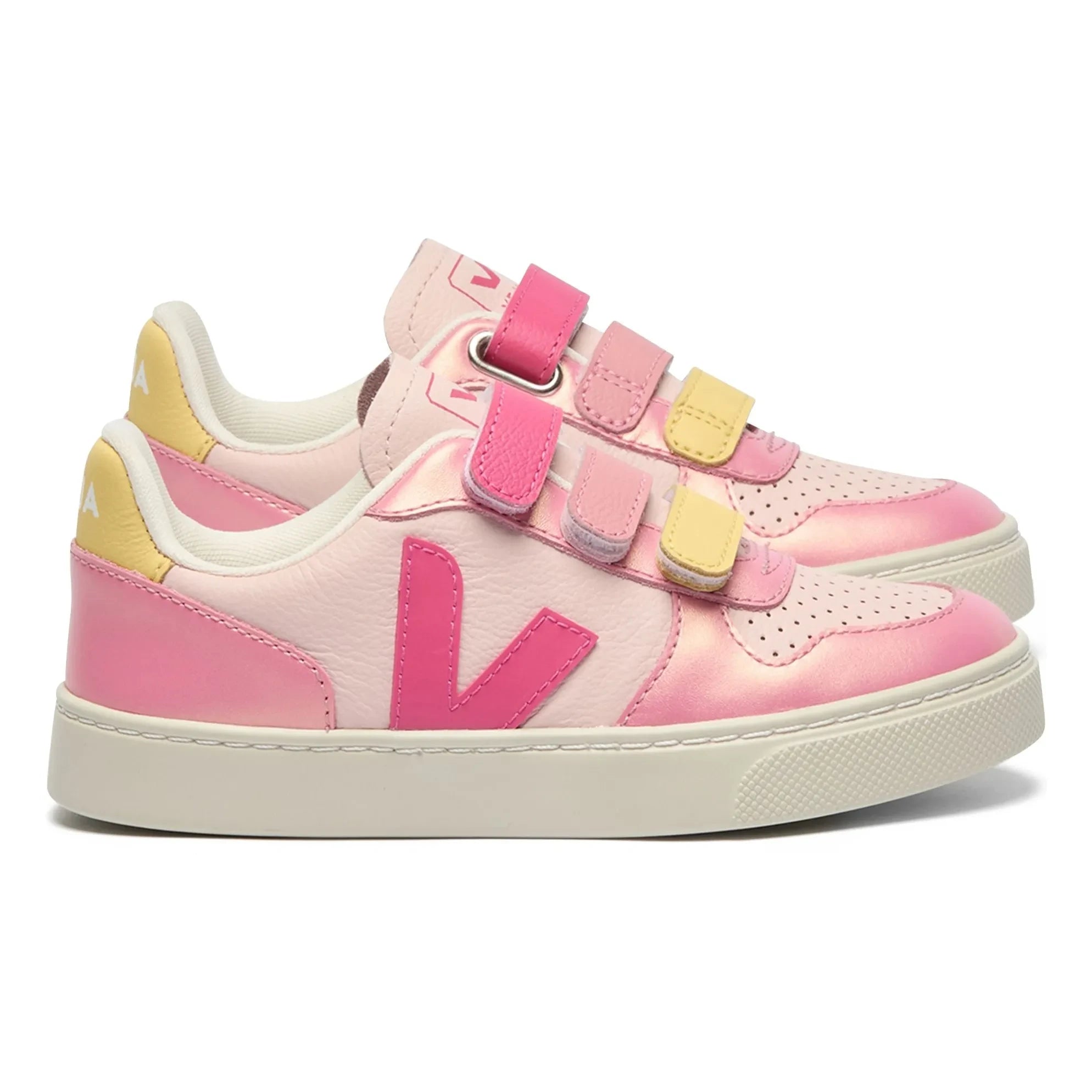 Veja - Scratch Sneakers Küçük V-10 Deri | Pembe