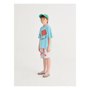 Bobo Choses - Niş organik pamuklu T-shirt | Mavi