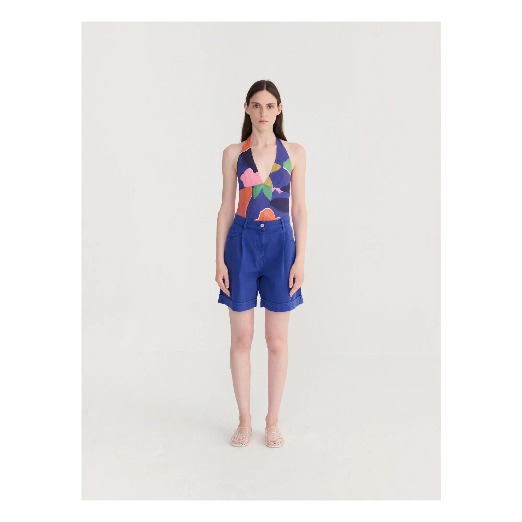 Bobo Choses - Organic Cotton Bermuda Shorts | Blue