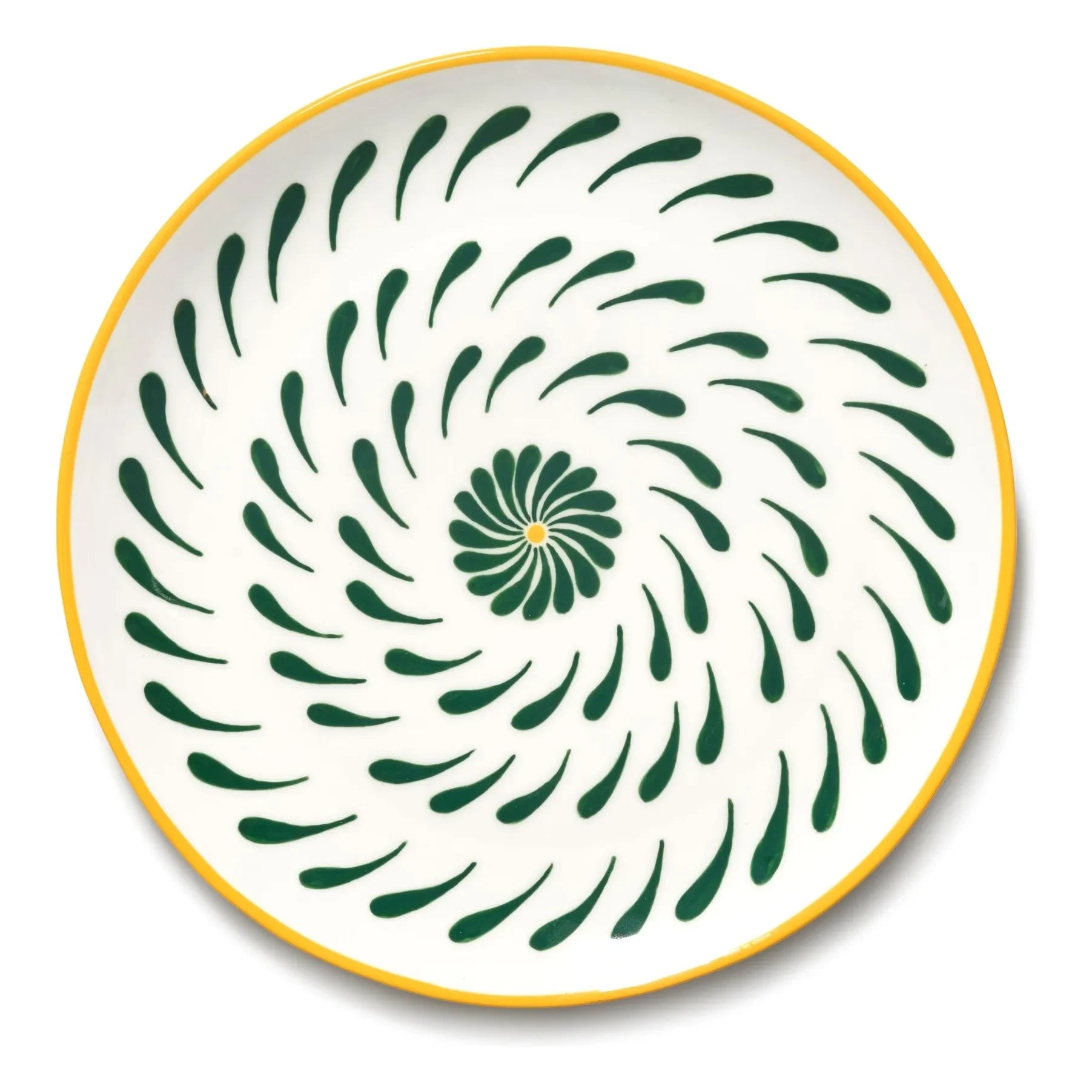 Serax - Baazar dinner plates, Waww La Table - Set of 4 | Yellow