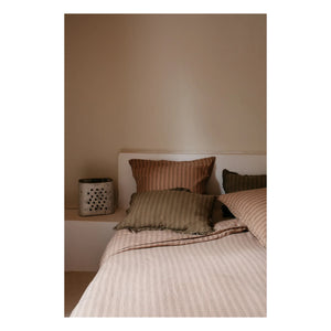 Le Monde Sauvage - Sandhills Linen Pillow Cover | Russet