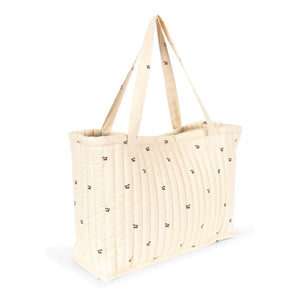 Konges Sløjd - Molly Cherry Quilted Bag | Nude