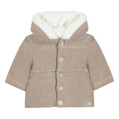 Tartine et Chocolat - Lined Cardigan | Oat Beige