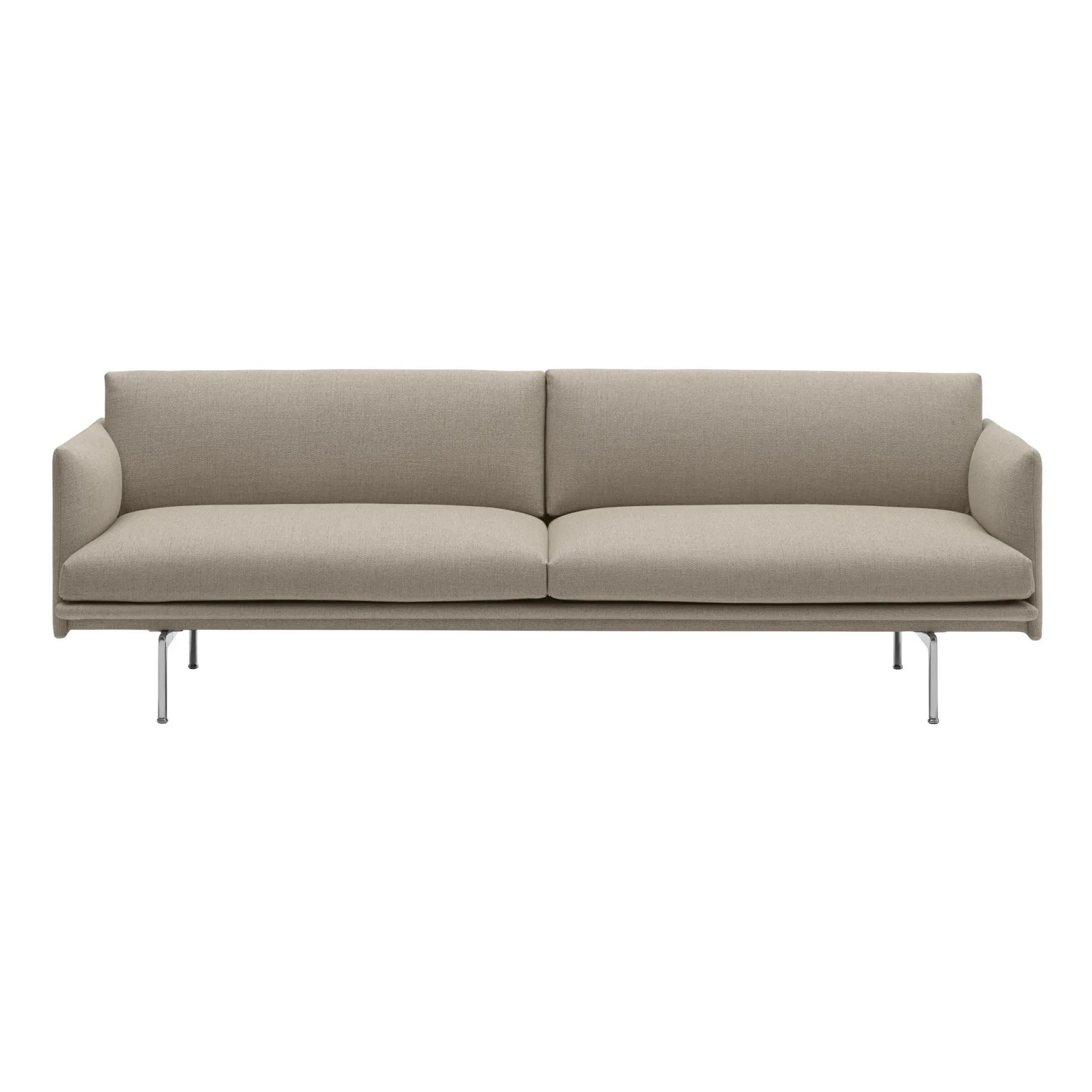 Muuto - Outline Sofa, 3 Kişilik | Kum