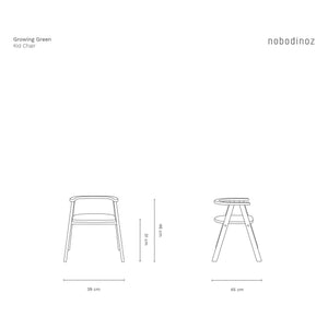 Nobodinoz - Growing Green Chair | Red