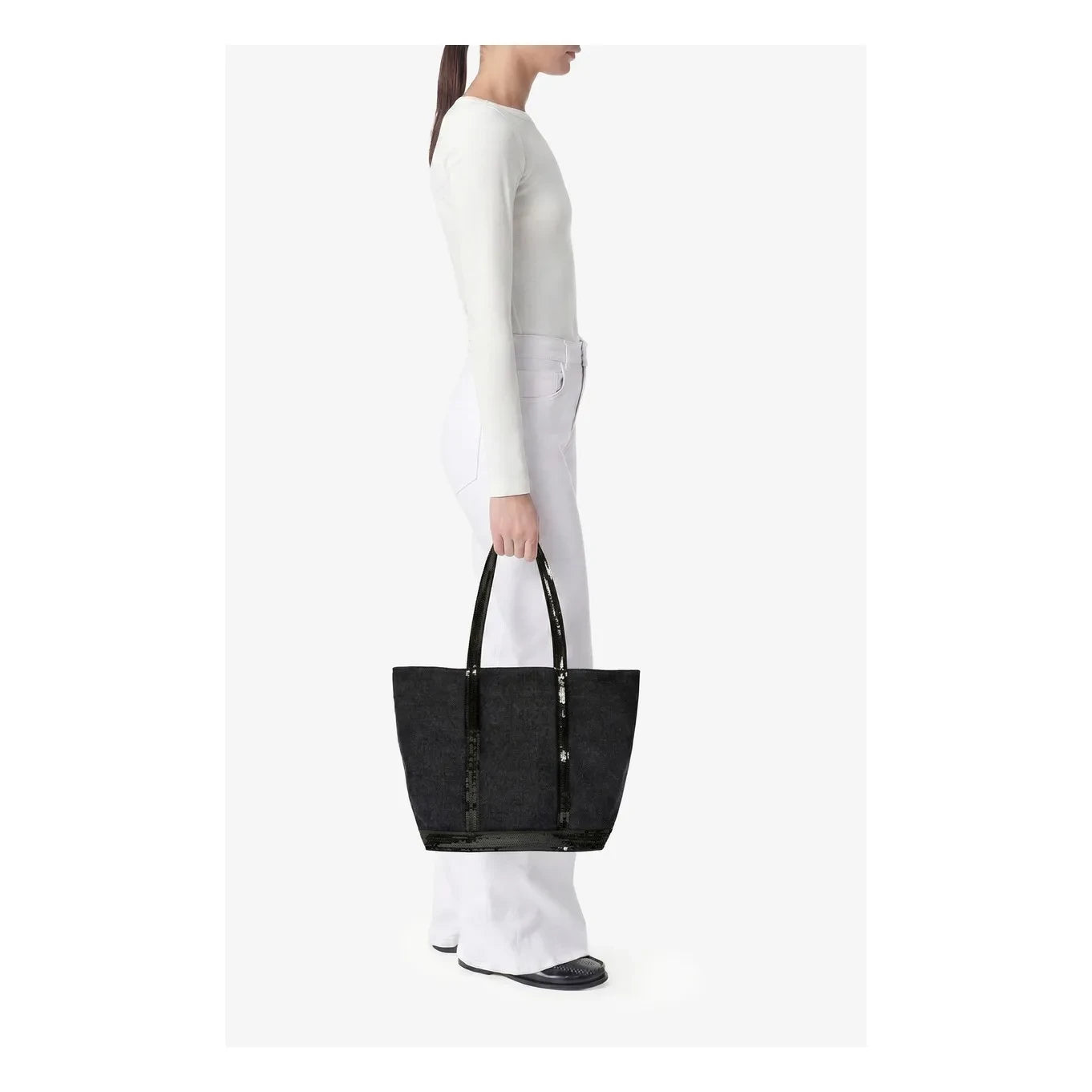 Vanessa Bruno - M Fermuarlı Tote | Siyah