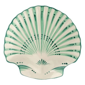 Anna + Nina - Oyster Plate | Green