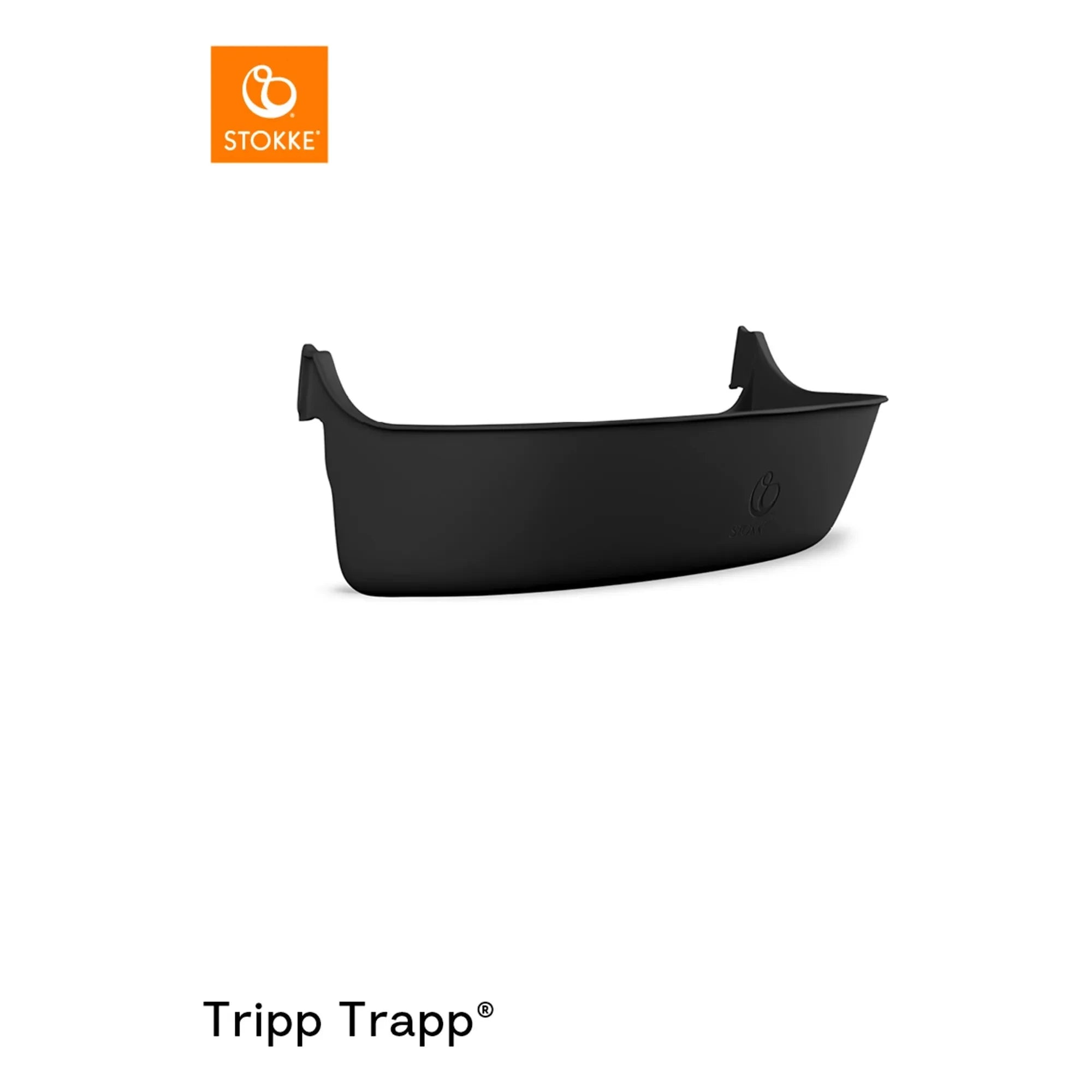 Stokke® - Tripp Trapp® high chair storage compartment | Black