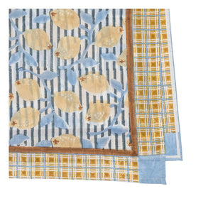 Le Monde Sauvage - Sicily Tablecloth | Yellow