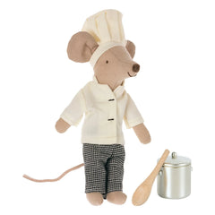 Maileg - Chef Mouse Kitchen Accessories | White