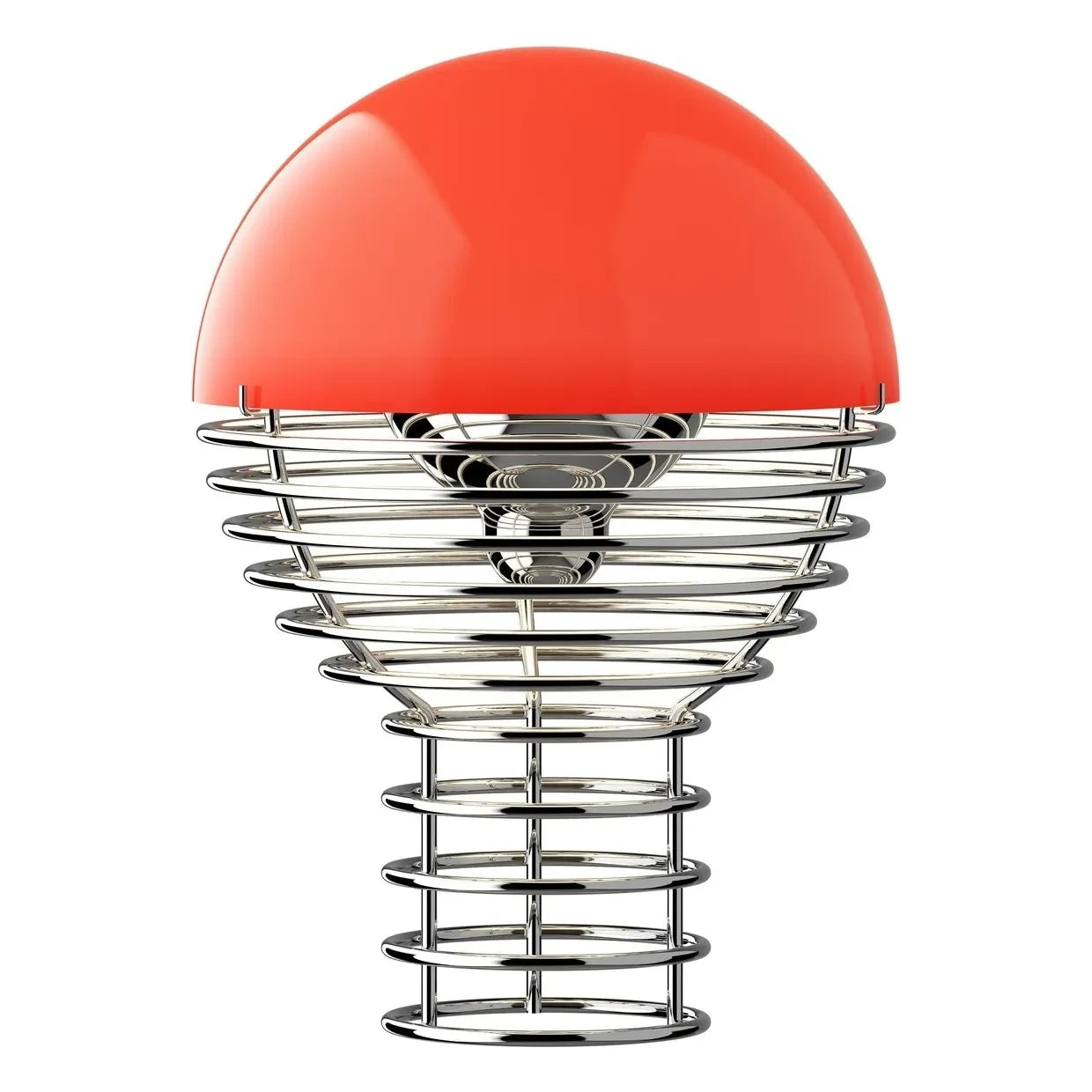 Verpan - Wire nomad lamp Ø18 cm | Red
