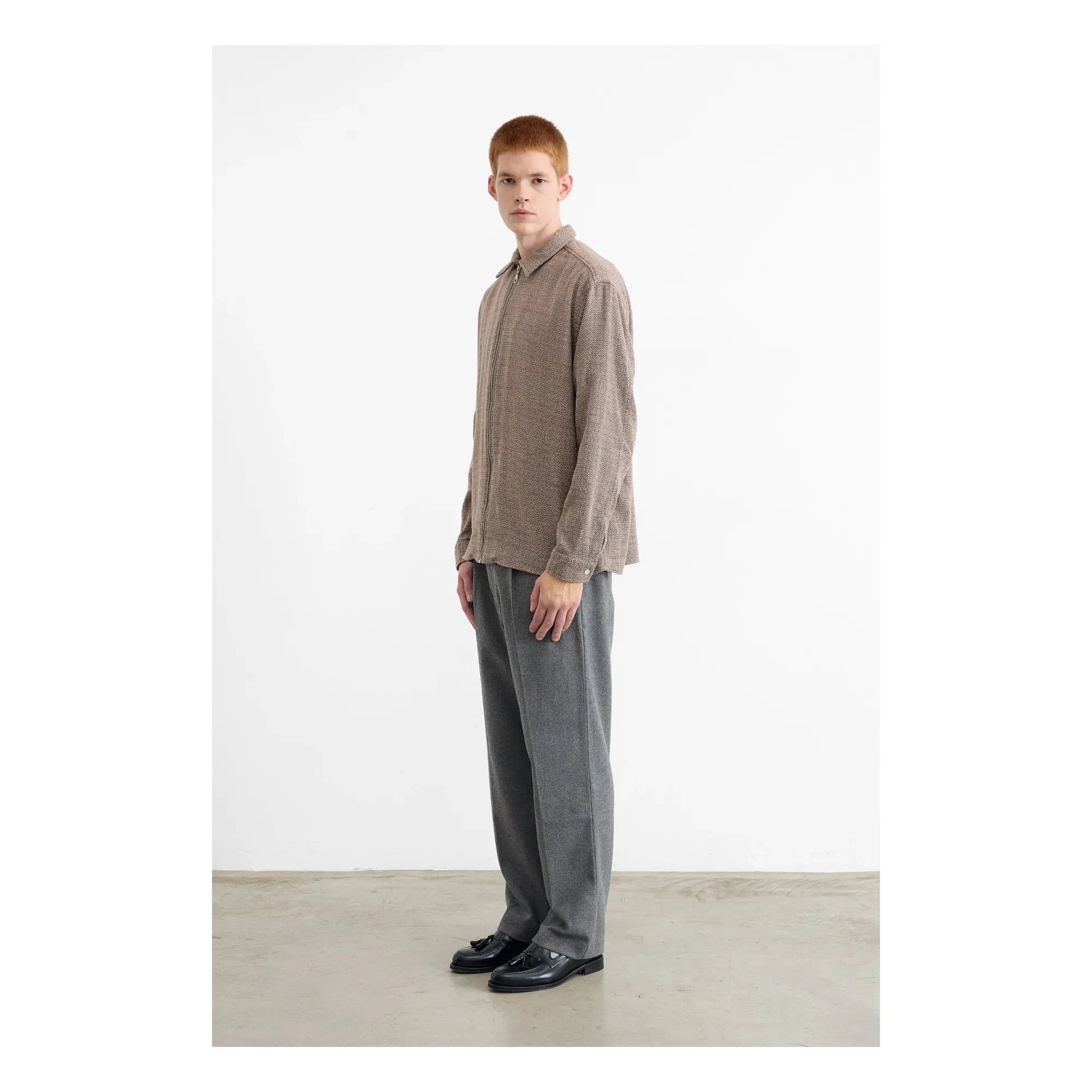 Edmmond Studios - Blurred Landscape Shirt | Heather Grey