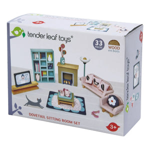 Tender Leaf Toys - Doll’s House Living Room Furniture Set