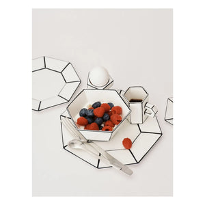 Serax - Carte Blanche Dessert Plates - Set of 2 | White