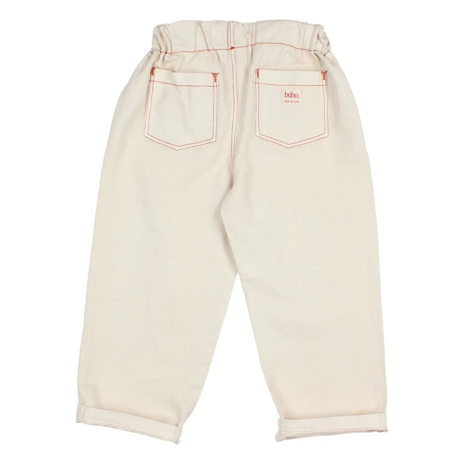 Búho - Denim Lyocell Pants | Ivory