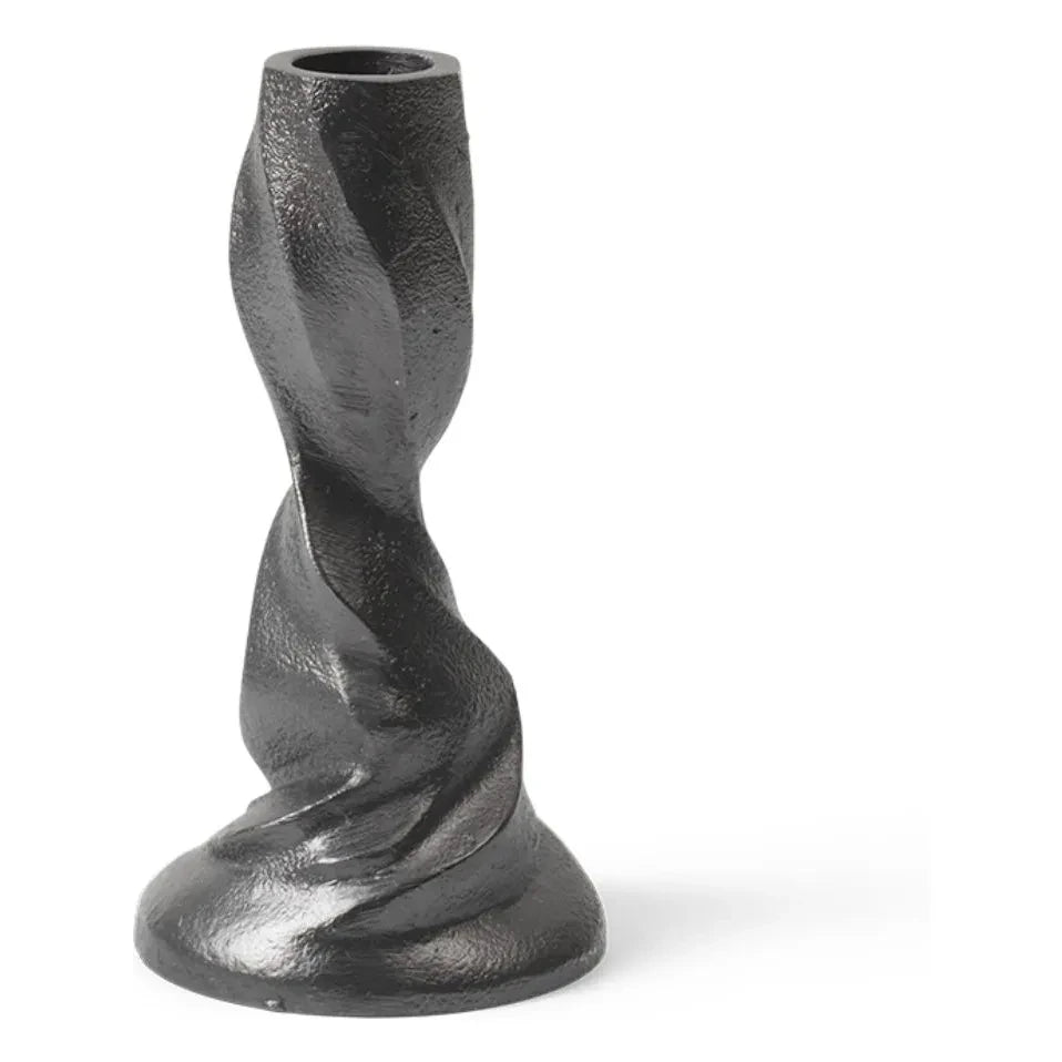 Ferm Living - Gale Candle Holder | Charcoal Gray
