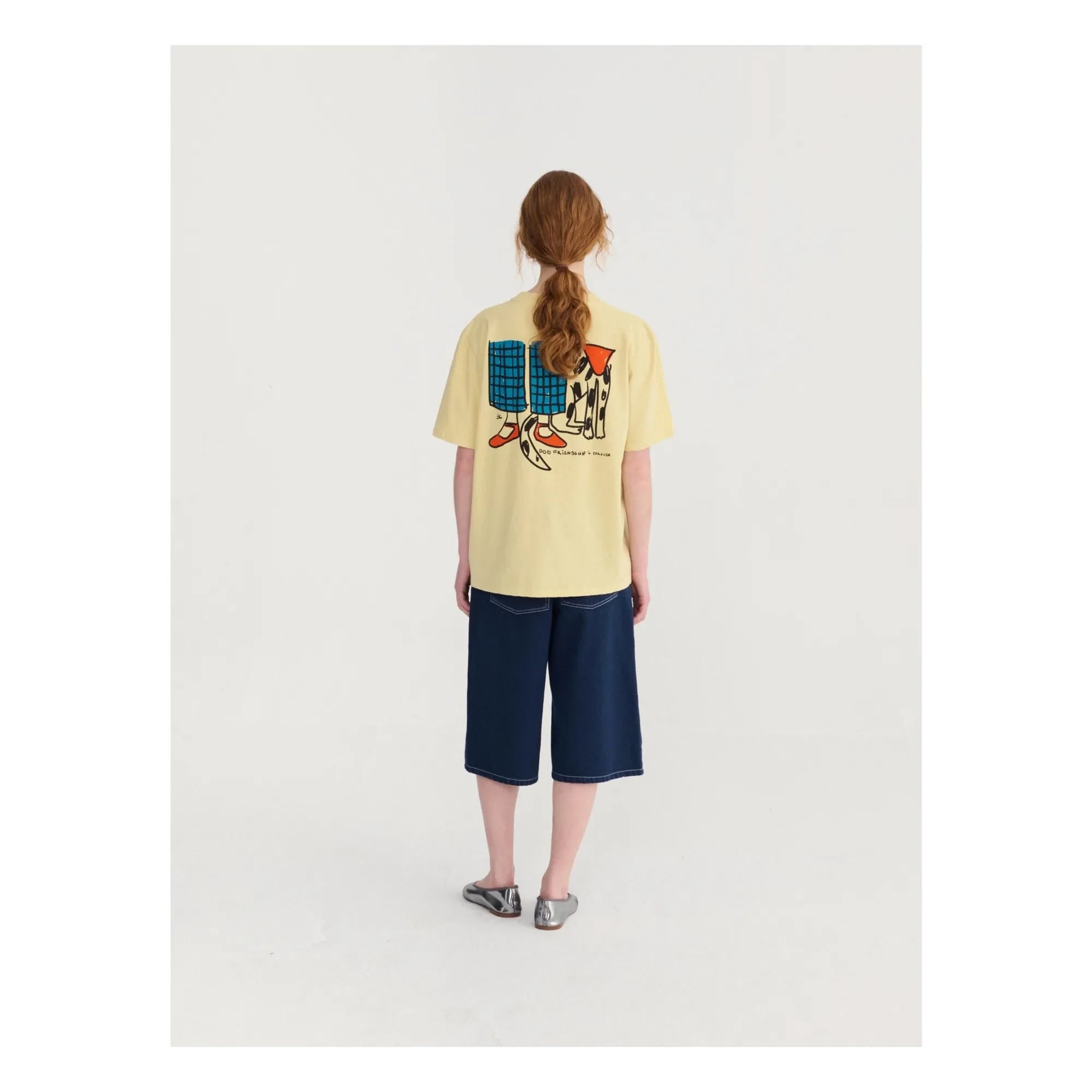 Bobo Choses - Organic Cotton Denim Bermuda Shorts | Blue