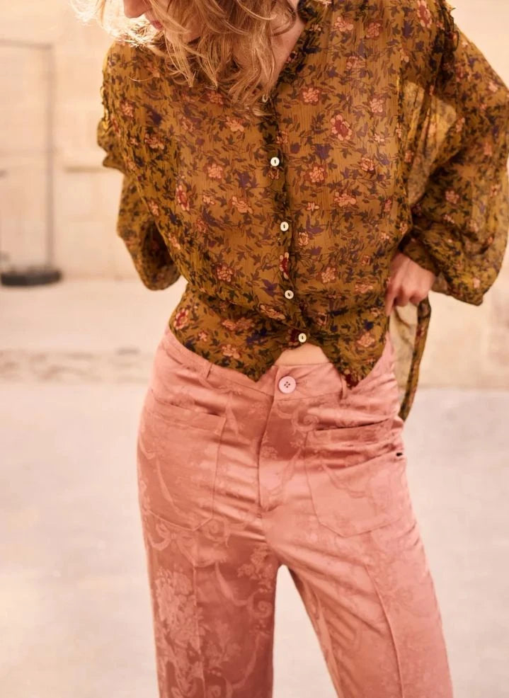 Mes Demoiselles - Ascent Blouse | Mustard