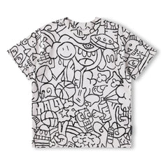Molo - Rodney Doodles Organic Cotton T-Shirt | White
