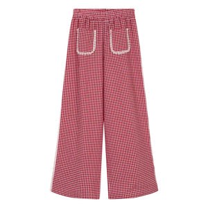 Indee - Vanuatu Vichy Pants | Red