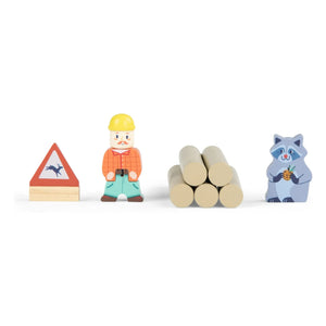 Moulin Roty - Forest Truck and Accessories | Green