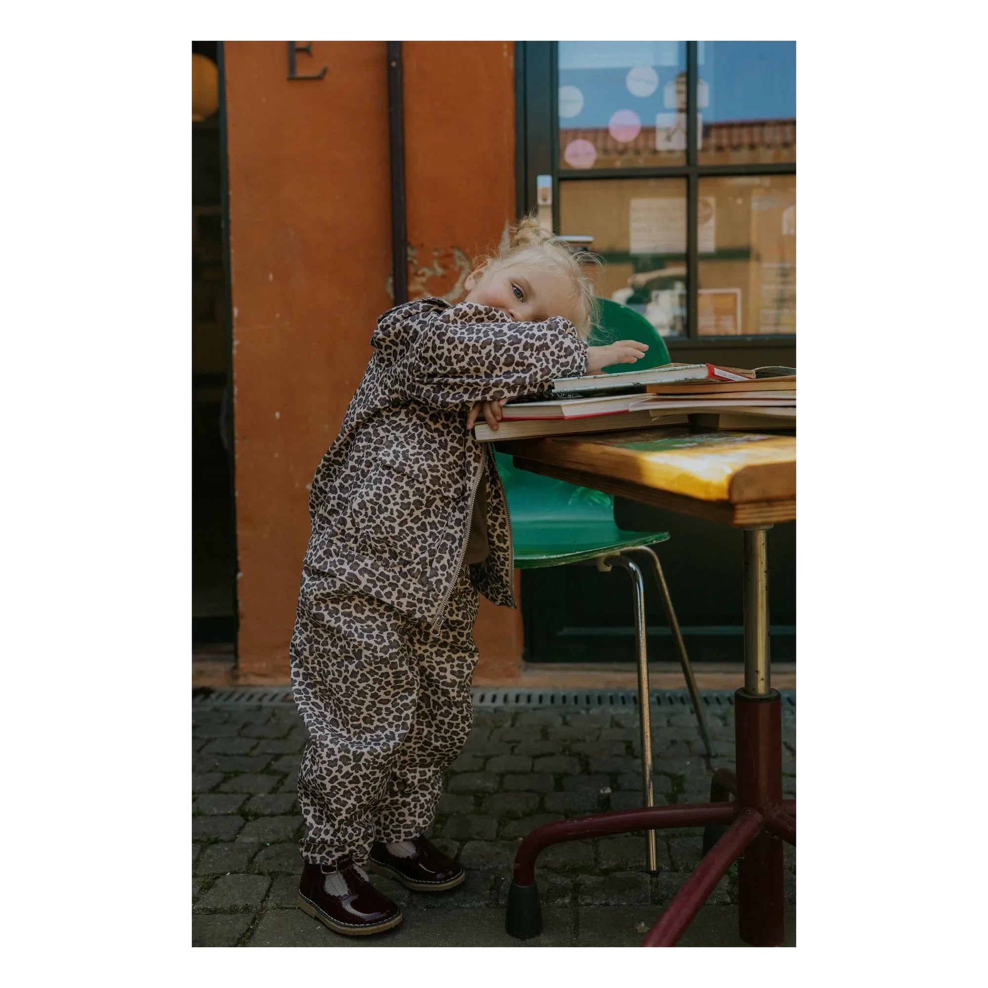 Fliink - Leopar Ceket | Bej