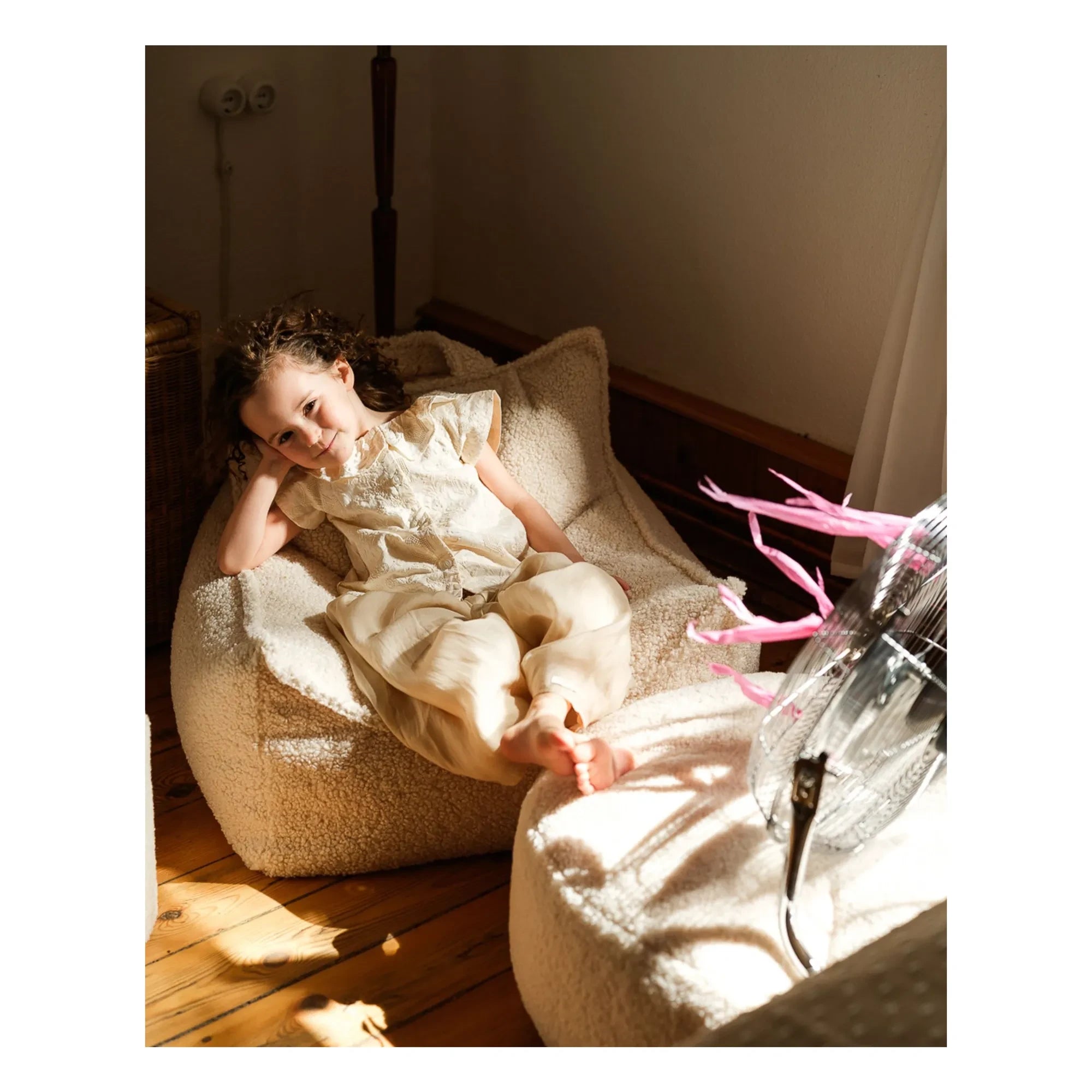 Wigiwama - Teddy armchair | Ecru