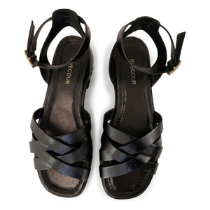 Rivecour - Leather Sandal No.214 | Black