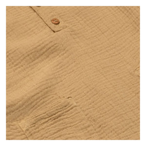 Cozmo - Pine Cotton Gaze Jumpsuit | Sand