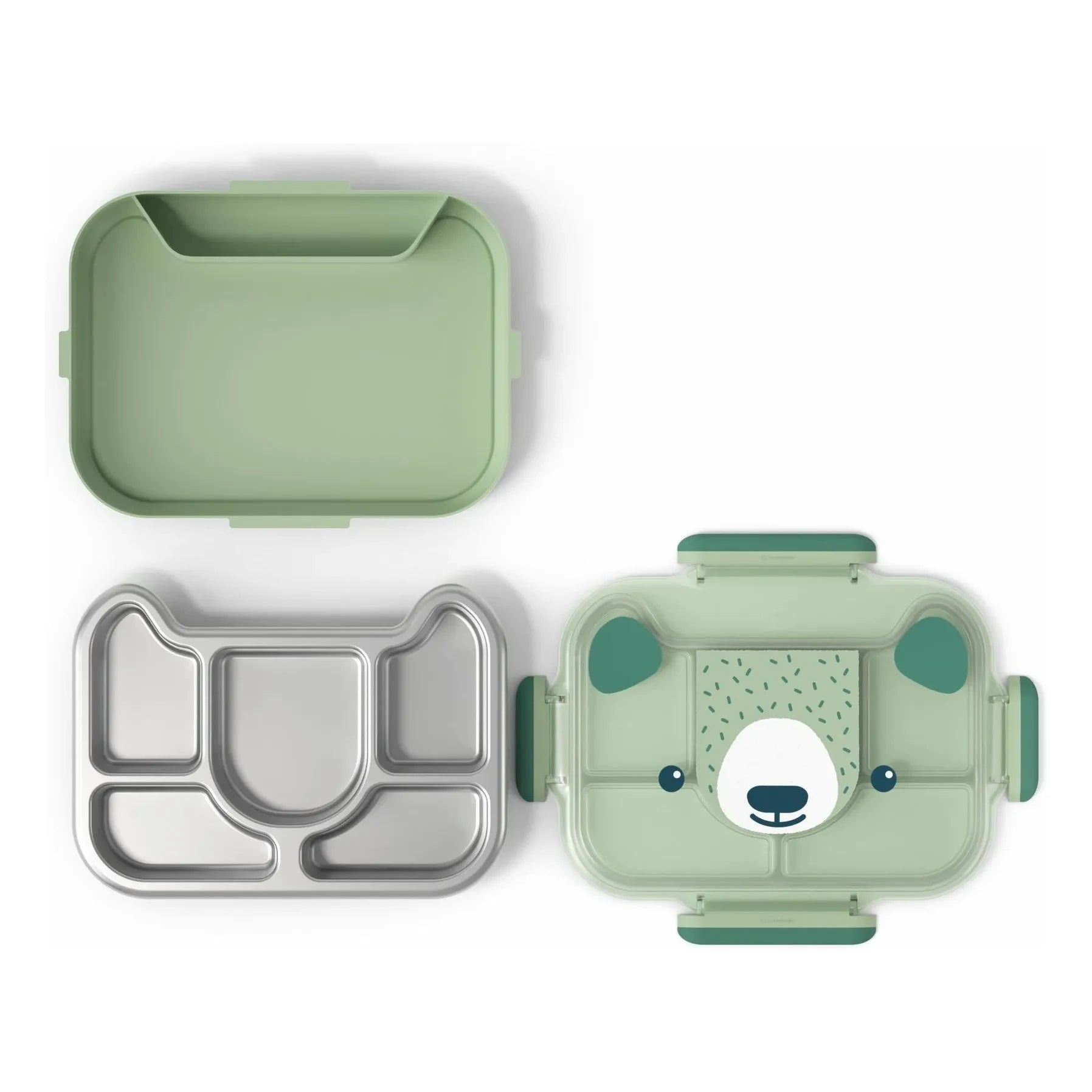 Monbento - MB Wonder Bear Snack Box | Green