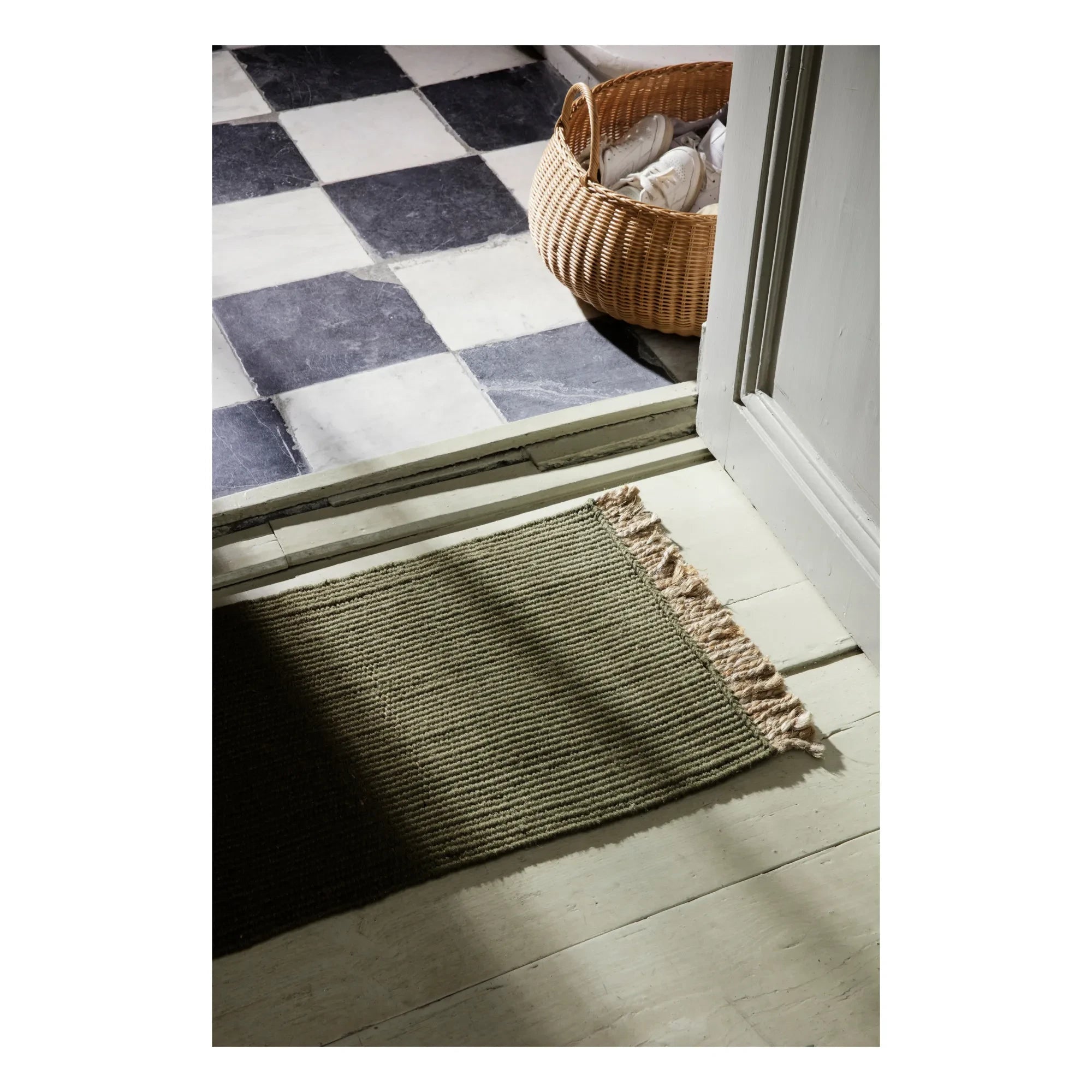 Ferm Living - Recycled PET Doormat | Olive Green