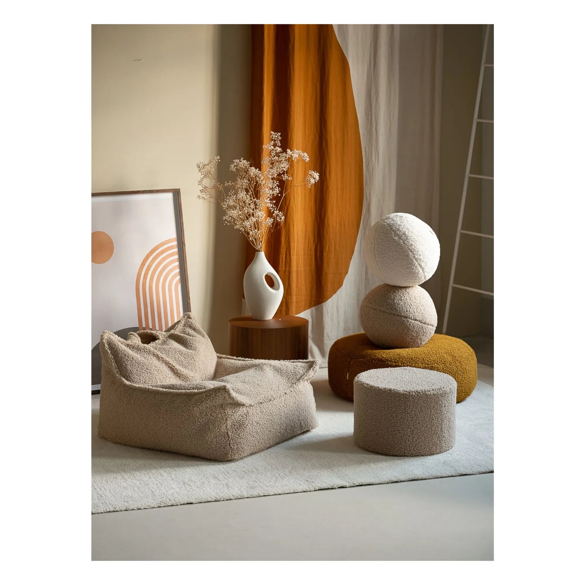 Wigiwama - Teddy Armchair | Beige