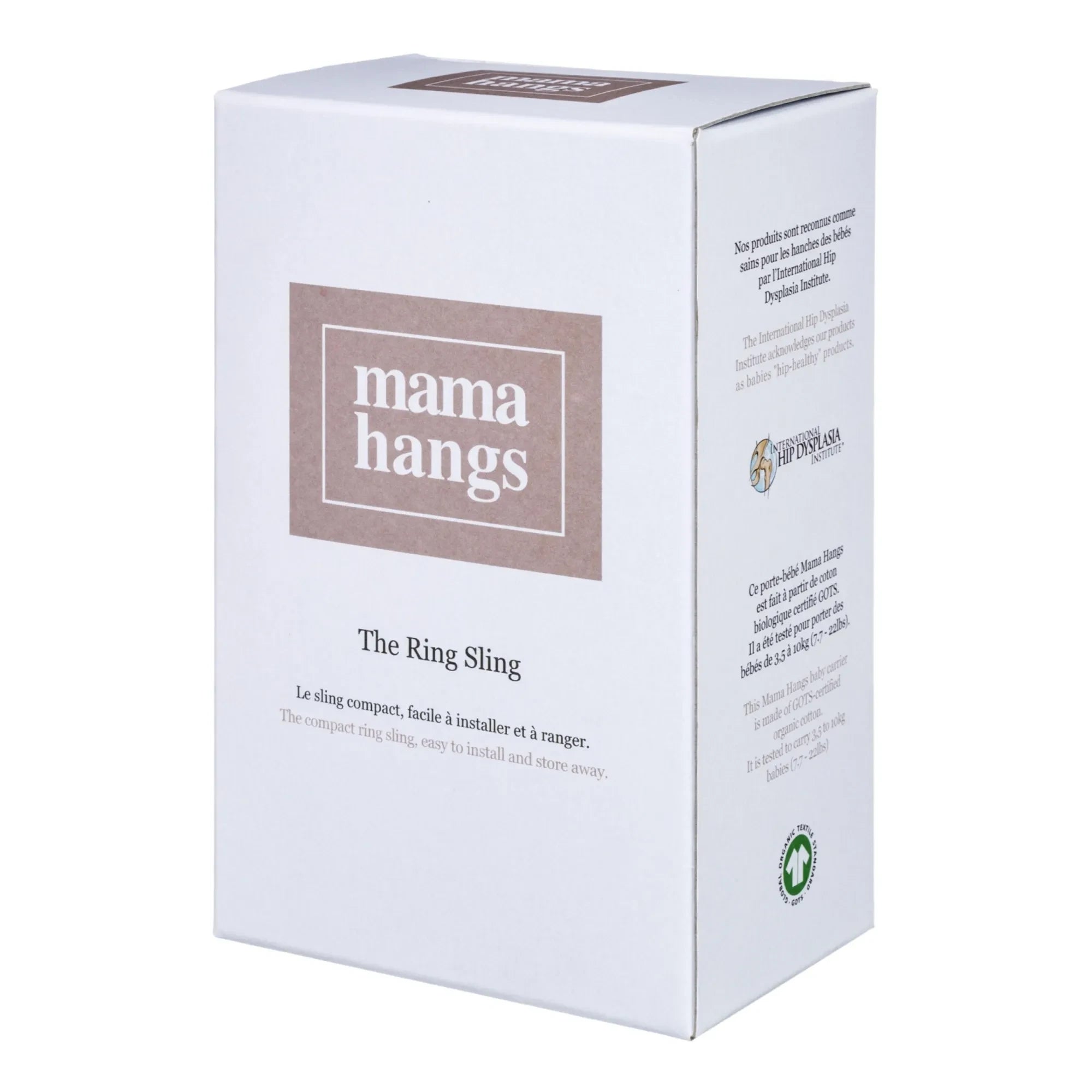 Mama Hangs - Organic Cotton Baby Swaddle | Olive green