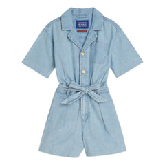 Scotch & Soda - Chambray Romper | Light Blue
