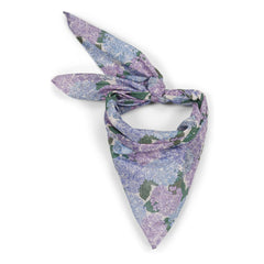 Studio Bohème - Linon Flowers Organic Cotton Scarf | Lilac
