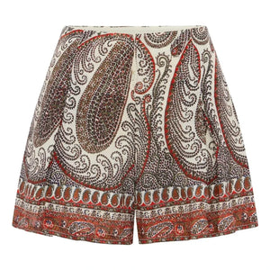 Boteh - Cassia Linen Shorts | Grey Brown