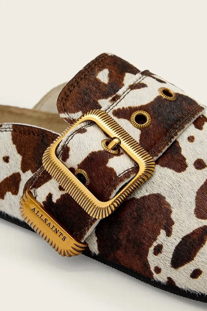 AllSaints Kadın Deri Terlik Sabolar Staffa Mule
