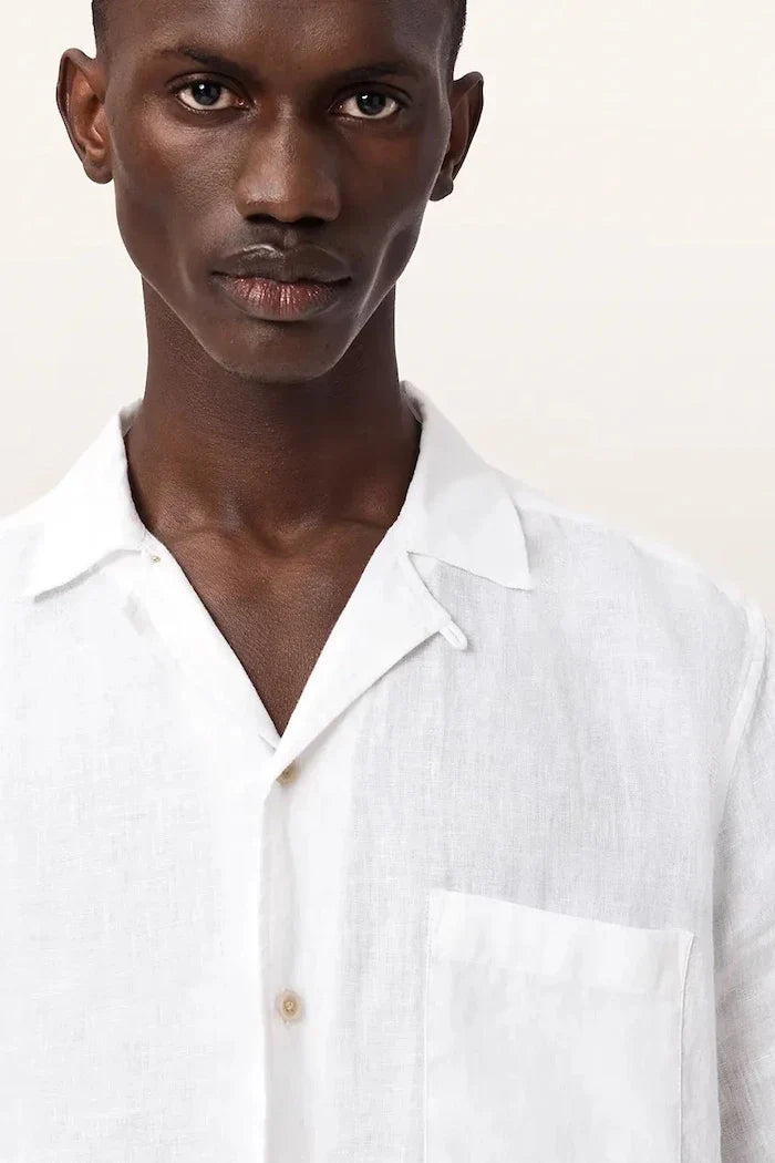 AllSaints erkek keten gömlek TRI